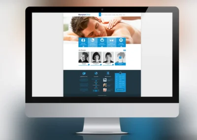 Website design in Ipswich | Bampton Clinic Website