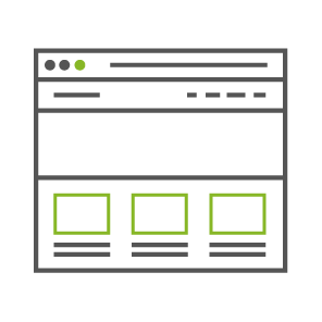 Website design and build icon
