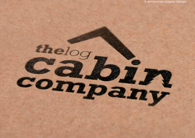 Brand identity design for The Log Cabin Co.