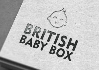 Logo and Website Design for British Baby Box