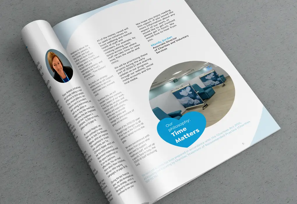 annual report design suffolk