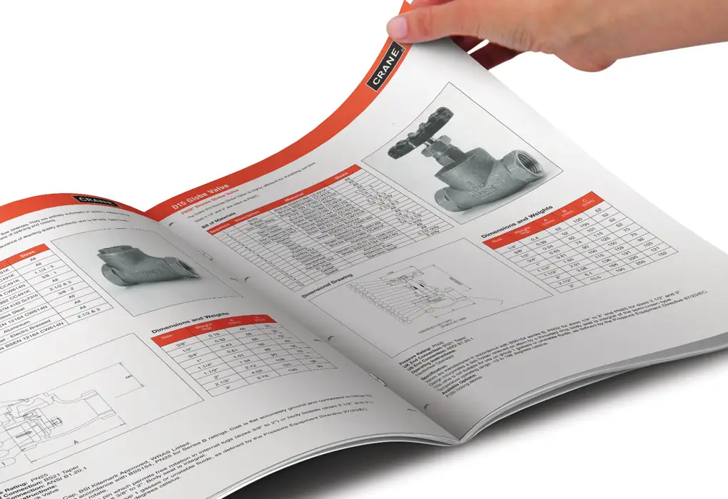 crane fluid systems catalogue design